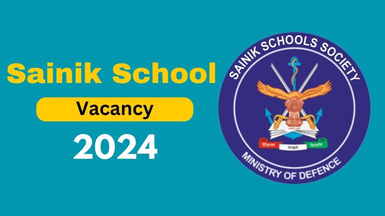 Sainik School Vacancy